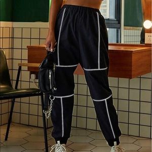 Black Reflective Jogger